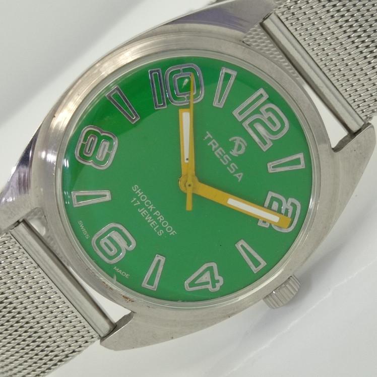 

ВОССТАНОВЛЕННЫЕ МУЖСКИЕ НАРУЧНЫЕ ЧАСЫ TRESSA SWISS a412411-1 Артикул006-a412411