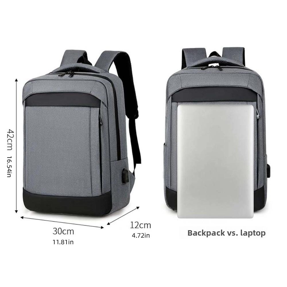 Large Capacity Student School Bag Waterproof Travel Knapsack Durable Laptop Bag  Male Women