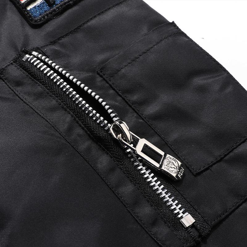 Winter Men's Korean Style Fur Collar Coat - Velvet Lined Casual Trendy Cotton Jacket