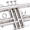Eastar Trumpet in Bb, for Beginners, with Cleaning Accessories (Nickel Plated)