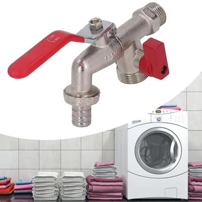 Robinet d'angle Robinet Industriel Maison Laiton Robinet d'eau Simple/Double Arrosage Alliage de Zinc Robinet de Jardin Poignée à Levier Robinet