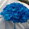 Multi-Color Preserved Bigleaf Hydrangea Single Stem Flower Bouquet for Home Decoration