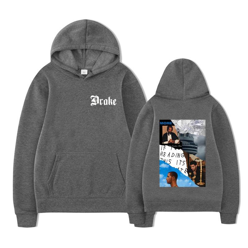 Rapper Drake Hudební Album Obal Grafické Mikiny Pánské Mikiny s Dlouhým Rukávem Dámské Streetwear Pulovry Sudaderas