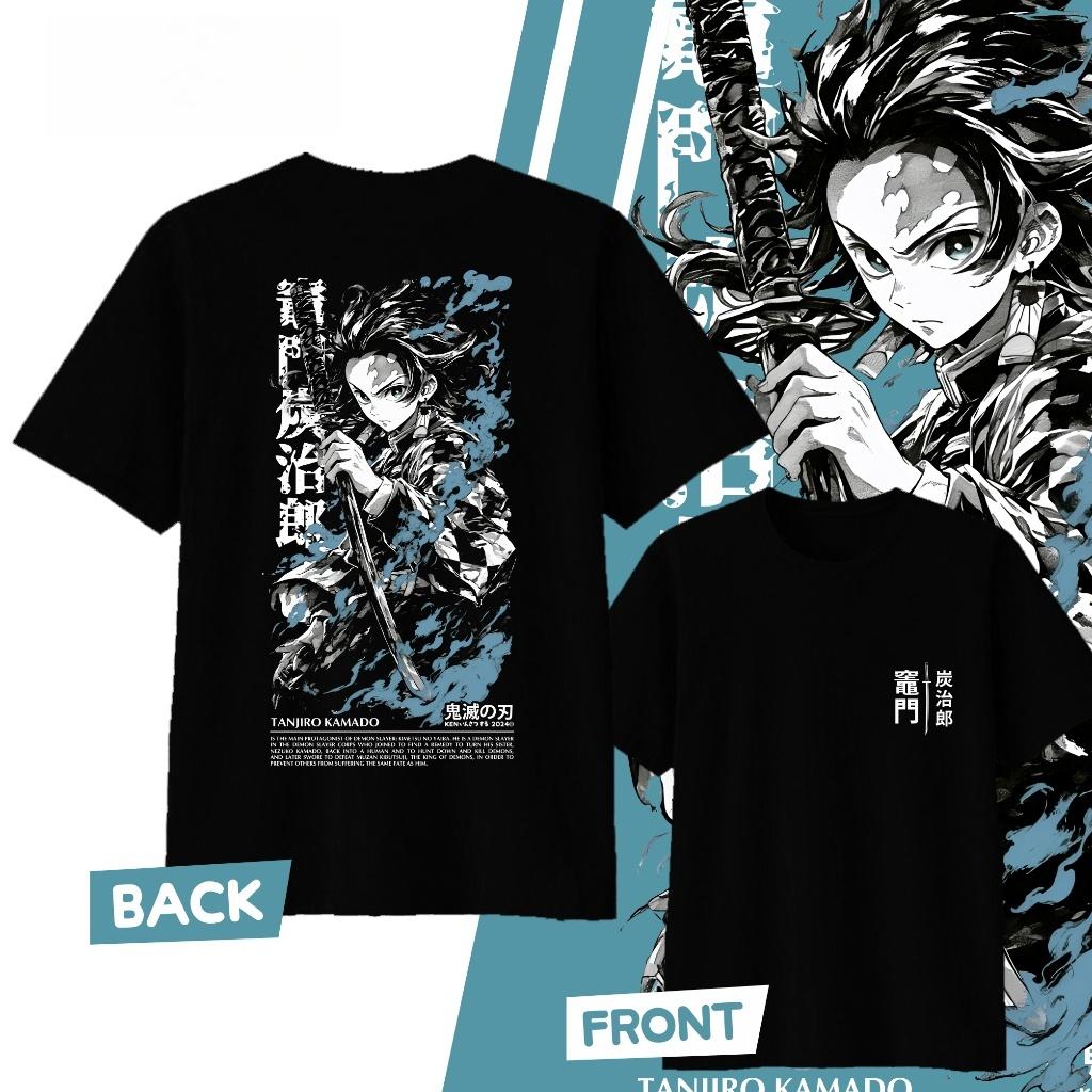 2026 Fashion Demon Slayer Anime Tanjiro Kamado Y2k Graphic Comfortable TShirt Unisex Women High Quality Japanese Summer Clothes