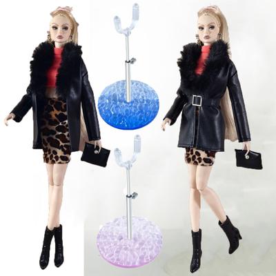 Doll Bjd Standing Bracket Adjustable 1/12 1/8 Doll Display Rack Stand Retractable Crotch Support Frame Model Holder Accessories