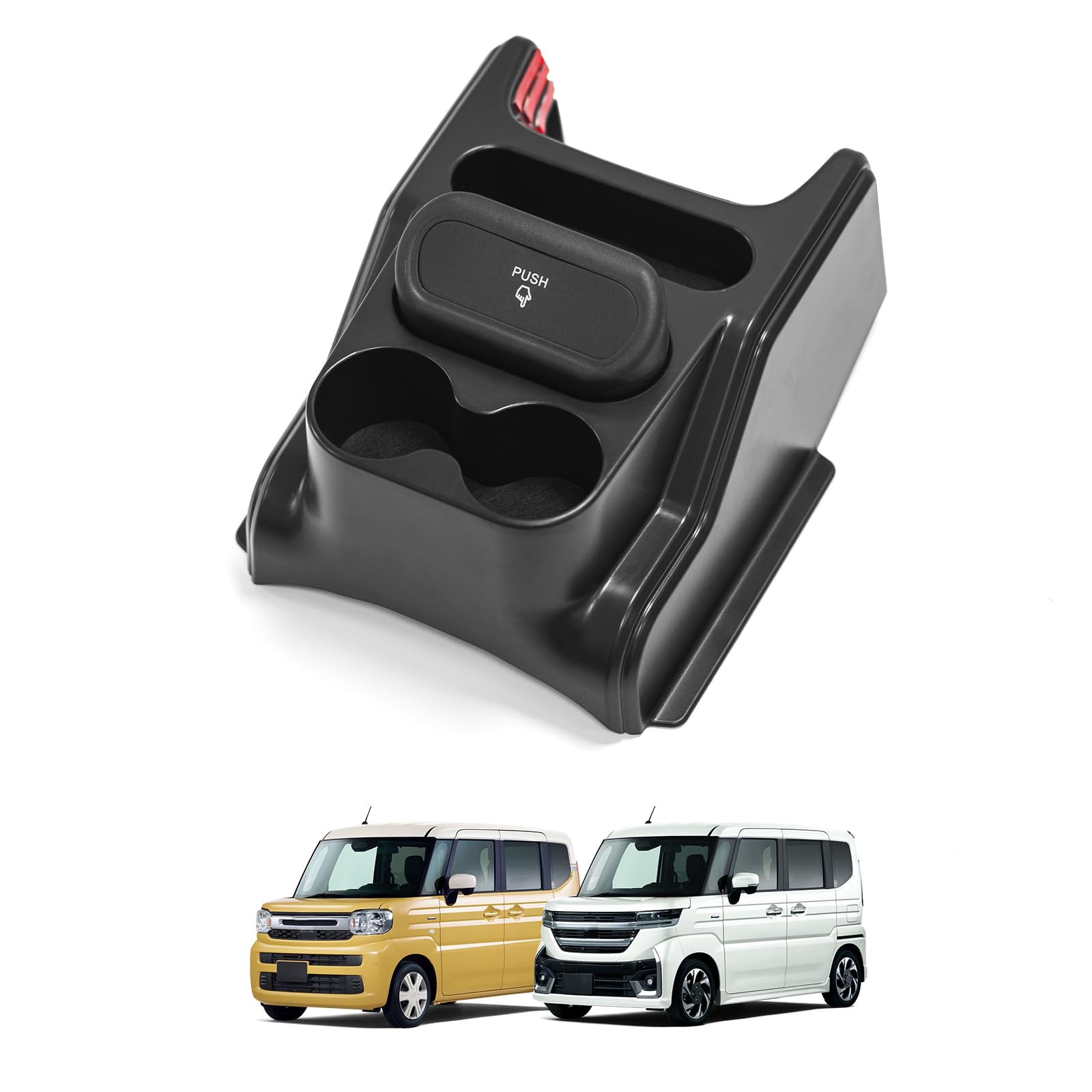 

TELLIKA Консоль расширения для Spacia, Spacia Custom, MK54S, MK94S Консоль, Spacia Custom, Spacia New Spacia Spacia Custom чёрный