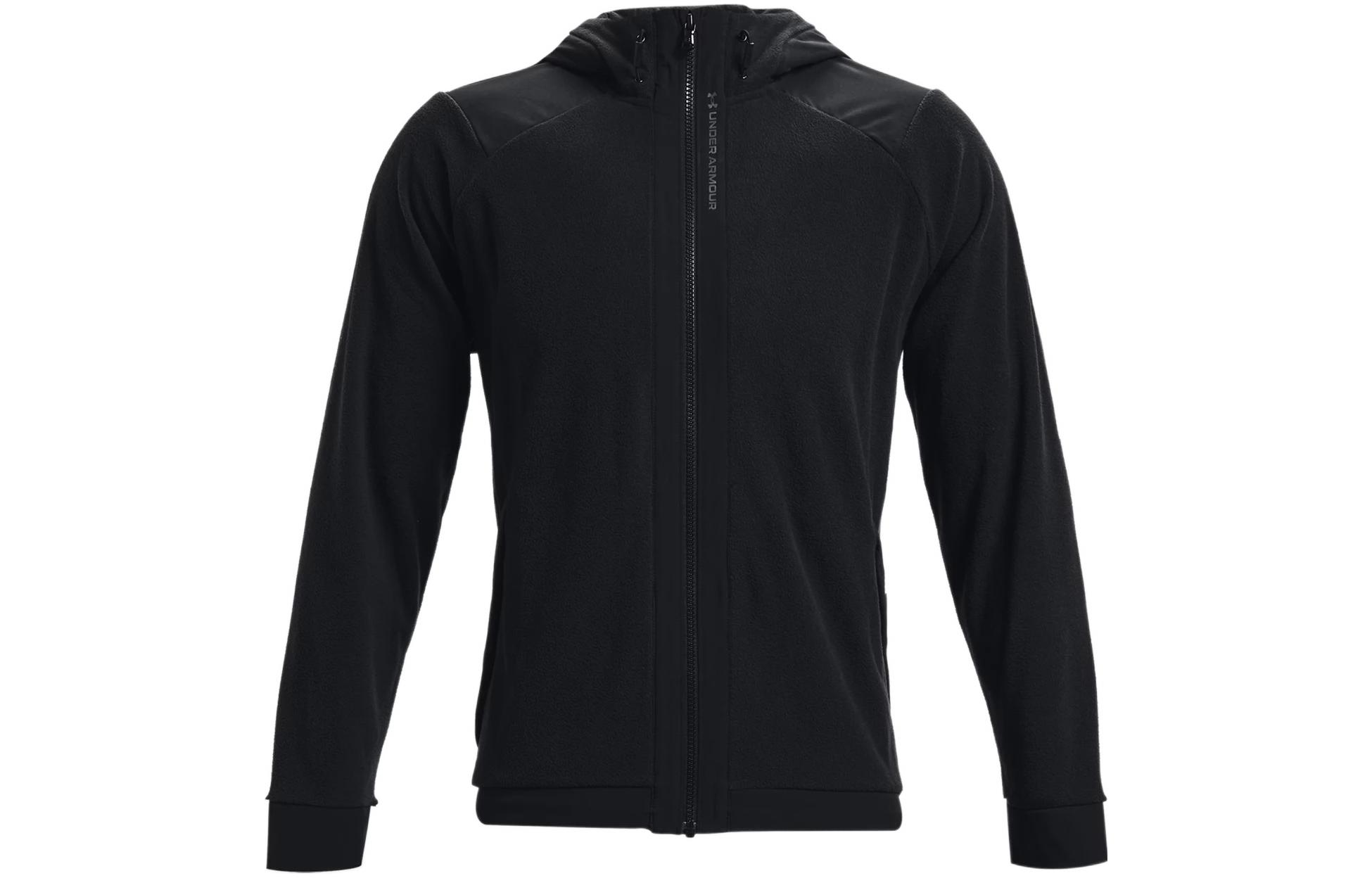 Under Armour RUSH Jackets Men s Black Hooded Moderate Other 1366178-001 XXXL