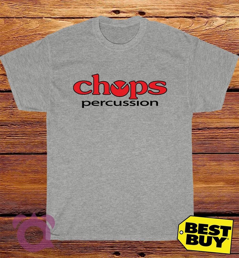 New Shirt Chops Percussion Logo American Funny T-Shirt Size S to 5XL XS