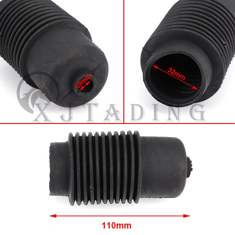 2 Pcs Gear Rack and Pinion Bellows Kit Rubber Gear Boot Cover For Steering Gear Rack and Pinion UTV ATV Buggy Go Kart Golf Bike