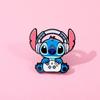 Creative Stitch Metal Badge Star Baby Stitch Enamel Badge Enamel Brooch