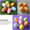 12 buc. Ouă de Paște Articole bricolaj Pandantiv Decorație de pui din plastic Simulare pictată manual
