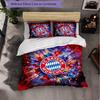 Set Biancheria da Letto Bayern Monaco Modello 3 Pezzi Morbida Copripiumino in Microfibra con Federe per Camera da Letto