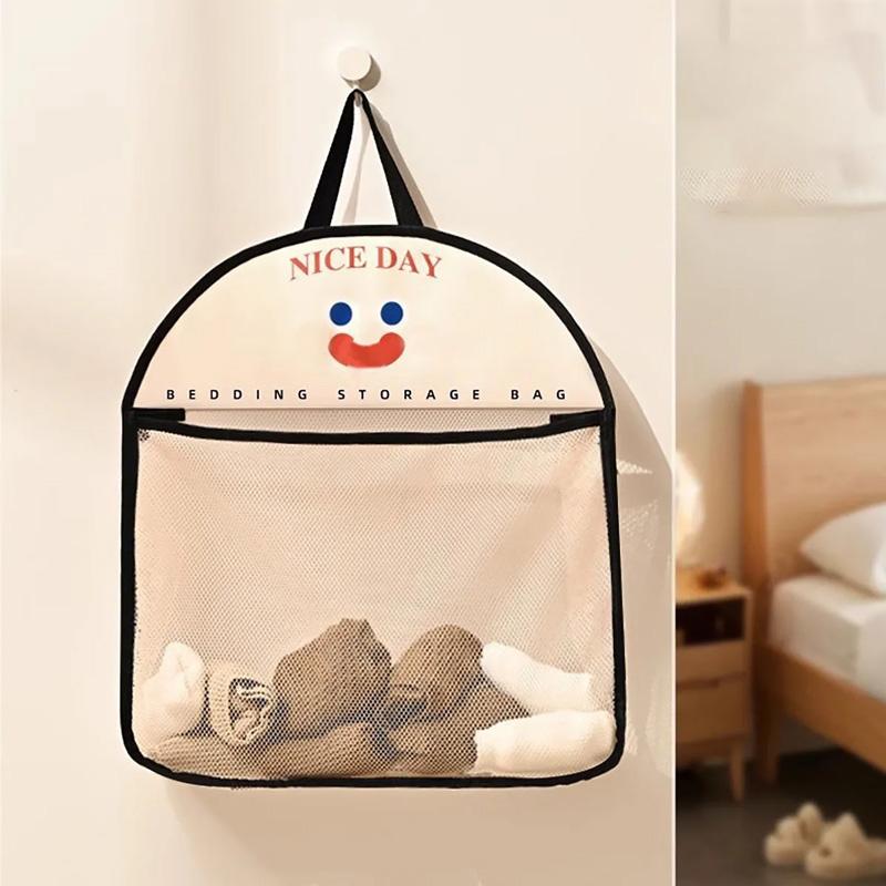 1pc Bra Storage Net Multi-layer Storage Bags Space-saving Underwear Socks Breathable Hanging Mesh Bag Storage Organizer