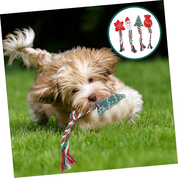 New Design Christmas Dog Toys Wholesale Funny Customized Dog Toys Dog Squeaky Toy Christmas