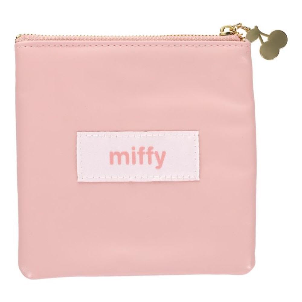 SHOBIDO Miffy Square Pouch MF46400 Size: W143 x H143 x D10mm