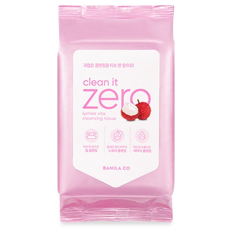 Banila Co Clean It Zero Rich Vita Cleansing Tissues, 30 Sheets Pack, 30 wipes, 1 pcs