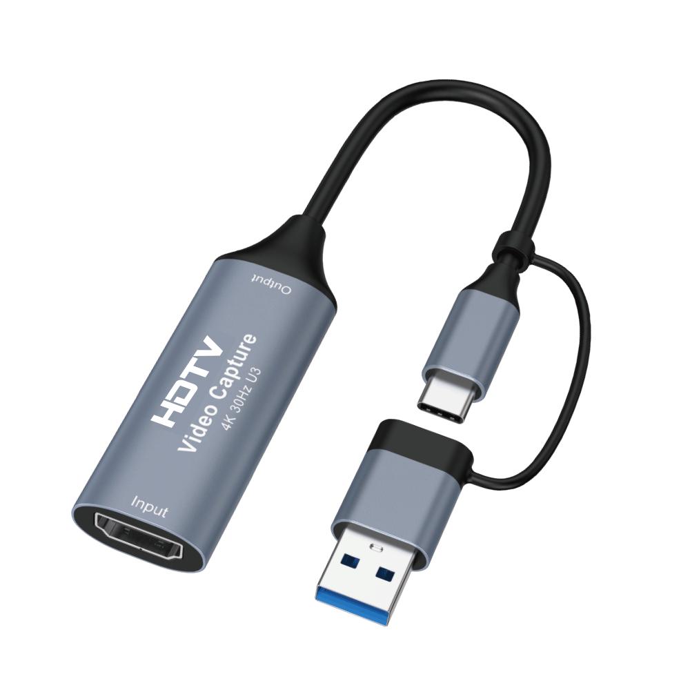 4K HDMI To USB 3.0 Video Capture Card for Game Streaming & Recording - MS2130 Chip