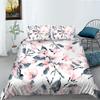 Geometric Painting Series 3D Digital Printing Quilt Cover Pillowcase Three-Piece Set Polyester