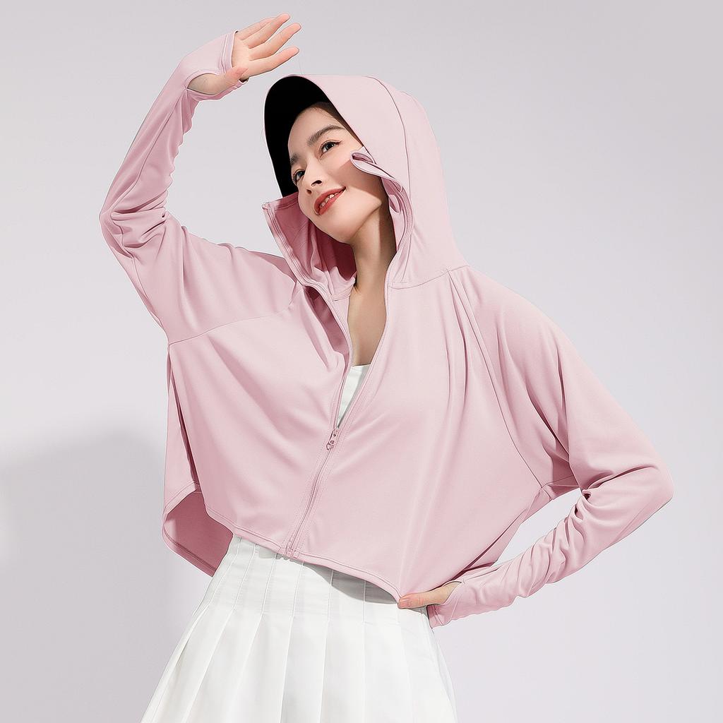 1011 new original yarn ice silk sunscreen clothing outdoor skin clothing thin women's UV protection breathable shawl sunscreen clothing
