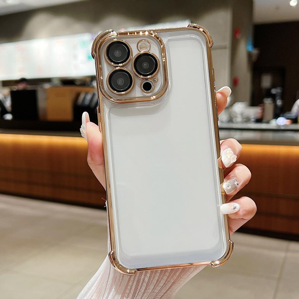 The four-corner shockproof space case is suitable for the iPhone 15 Pro Max shockproof 14, lens film 13, and 12 full coverage 11