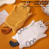 Cute Hand Towels Kitchen Wipe Water Cloth Kitchen Hanging Towels Dishwashing Cloth Bathroom Quickly Dry Cleaning Hand Towel