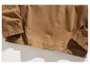 2024 Autumn Men's Casual Japanese Style Color Block Multi-Pocket Workwear Jacket