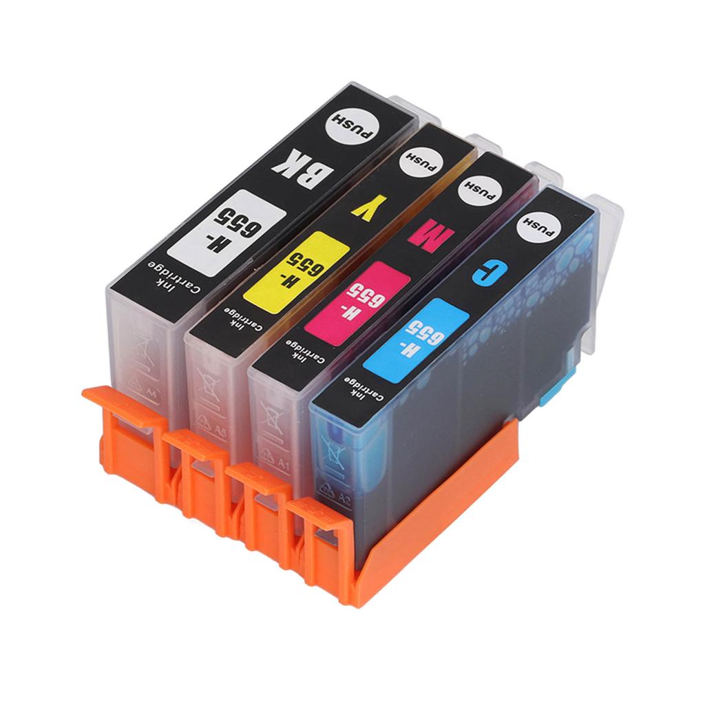 Cartucho de Tinta para Impressora Impressão Clara Fluente BK C M Y Cartucho de Tinta de 4 Cores para Deskjet Ink Advantage 3525