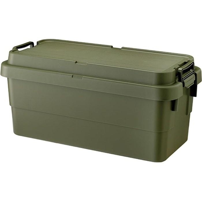 RISU Storage Box Trunk Cargo 70L Green Storage Case Container Box Made in Japan TC-70S Outdoor Storage Camping Waterproof