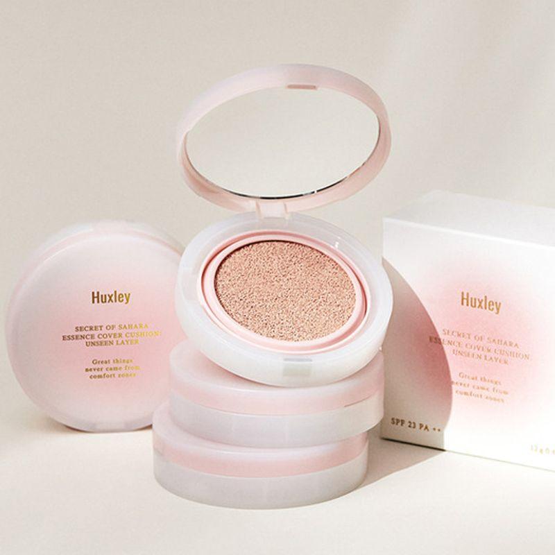 Huxley Essence Cover Cushion Unseen Layer (Main Product) 12g & 2 Refills