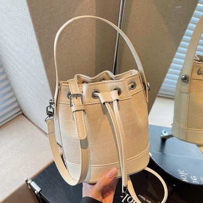 Kleine Tasche Damen 2025 neu vielseitig lässig Schulter Umhängetasche Koreanische Version ins Mode Eimertasche