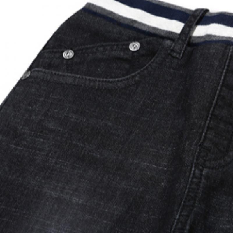[renoma Kids] Boys  Shibori Semi Exhaust Bonded Denim R1942q222