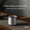 TILIVING Pure Titanium Portable Gongfu Tea Set