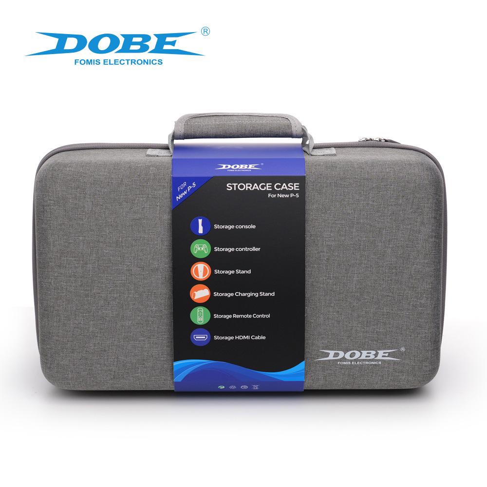 PS5 Slim Portable Hard Case: Multifunctional EVA Protective Bag with Zipper for PS5 Console