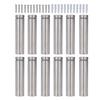 12 Set Stainless Steel Standoff Screws 19x80mm Advertising Screws Mounting Hardware for Hanging Acrylic Picture Frame