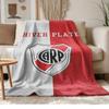 River Plate Soft and Comfortable Flannel Suitable for Sofas Living Rooms Outdoor Camping Travel and Also Makes a Great Anniversary Gif