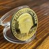 Trump Minnemynt Andre Presidentperiode 2025-2029 In God We Trust Suvenirmynt Samleobjekt Metallmynt MAGA/KAG Gave til Samlere