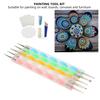 Kit di Strumenti per Pittura Fai da Te Set di Strumenti per Disegno, Punti e Pittura Artigianale per Principianti 20 pezzi / set