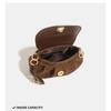 Small Bag, Women's Retro Flip Style Single Shoulder Armpit Bag, High-end Suede Crossbody Pig Bag
