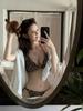 2026 Leopard Print Lace-up Bikini: Women's Sexy Two-Piece Split Swimwear