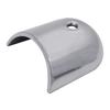 Stainless Steel Marine End Cap Cover, Rounded Polished Guard with Flush Countersunk Hole for Boat Rail and Trim End Repair Use Part