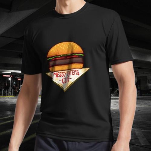 

Messy Eater’s Club Logo Active T-Shirt Funny Size S to 5XL 4XL