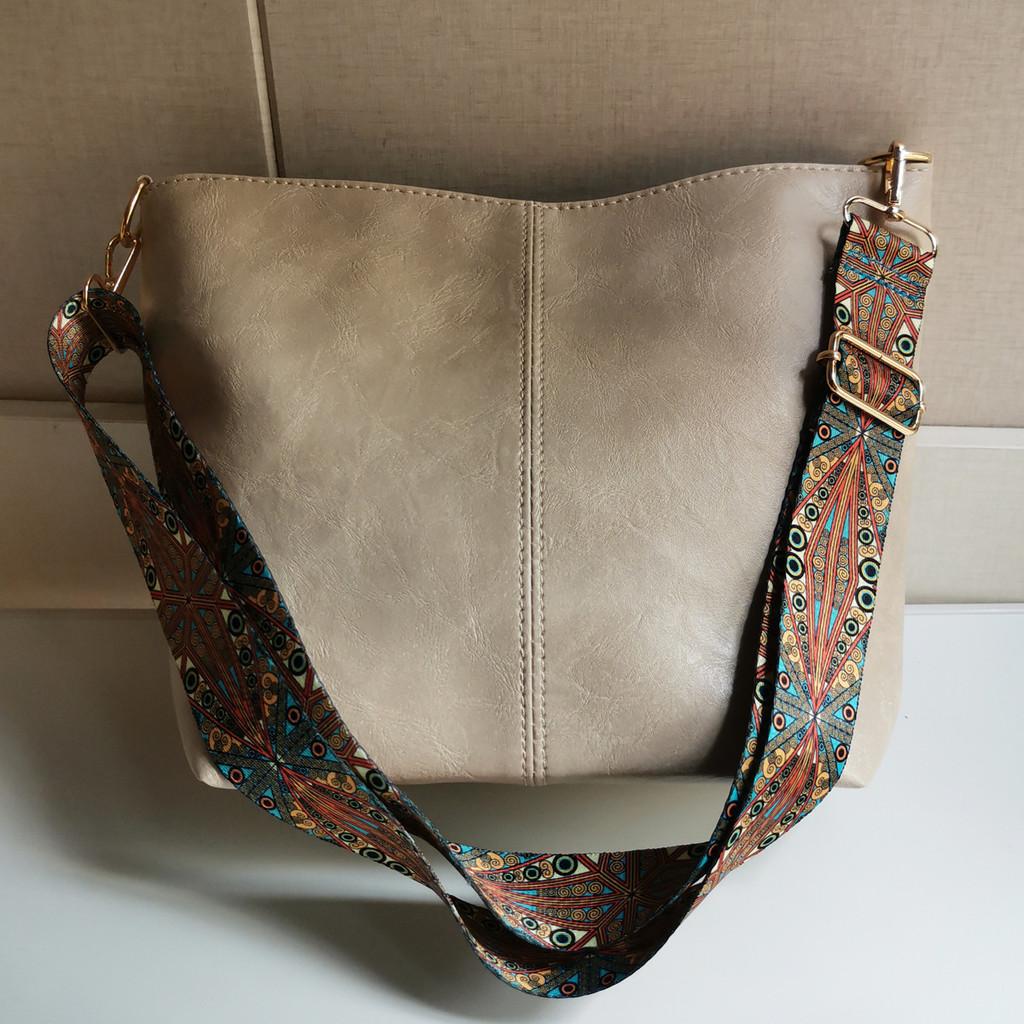 IELGY Fashion Shoulder Bag Retro Women's Crossbody Bag Casual Bucket Bag