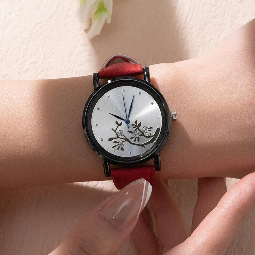 New Luxury Women Watches Automatic Mechanical Leather Wrist Watch Rhinestone Ladies Fashion Gift Top Brand Reloj Mujer