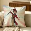 Tvshow Wonkas Cushion Cover Pillow Cover Nordic Minimalist Throw Doublesided Print Cushion Case For Sofa Bedroom Decor