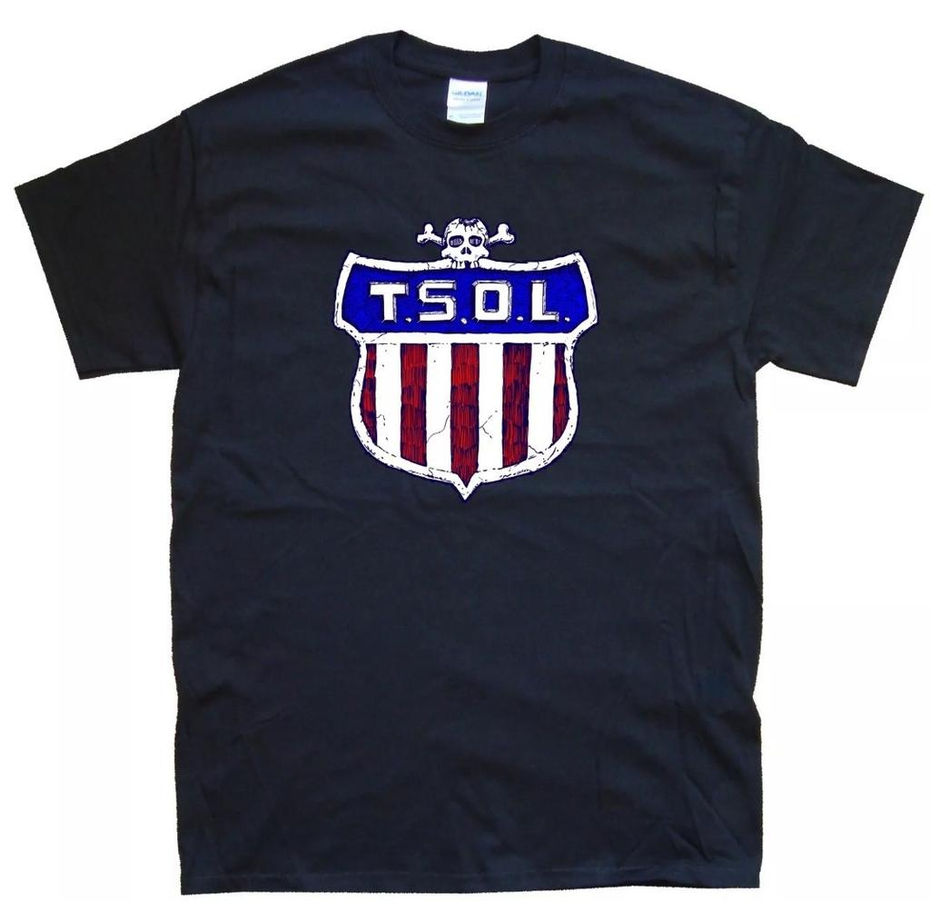 TSOL neues T-SHIRT Alle Größen S M L XL XXL Farben Schwarz, Weiß