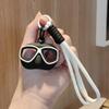 Mini Braided Rope Keyring Creative Bag Charm Delicate Diver Goggles Keychain  Party Favor