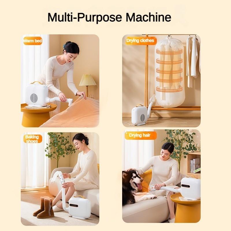 Quick Heating Clothes Dryer Household Intelligent Timed Constant Temperature Dryer Portable Small Mite Removal & Dehumidification Machine