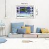 Tapiz Estampado Serie Árbol de Coco Vibe Tropical paisajeTapiz Colgante de Pared Decoración Arte de Pared Tapiz de pared para Dormitorio
