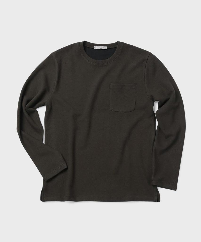 PANICALE Soft Touch Pocket Round T-Shirt [2 Colors]