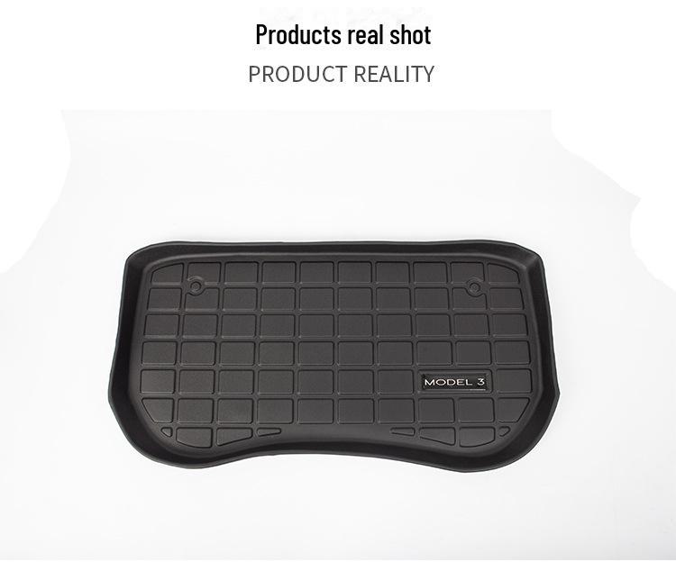 Tesla Model 3/Y Custom Front & Rear TPE Trunk Mats
